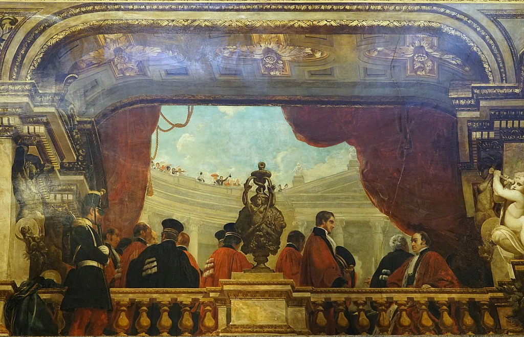 36-Decorazione nella Salle des Pas Perdus del Palazzo Bourbon-5  